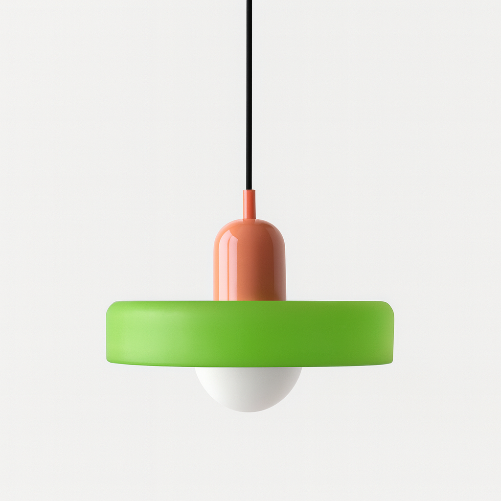 Bauhaus Pendelleuchte | Hängelampe aus Glas für Esszimmer 31