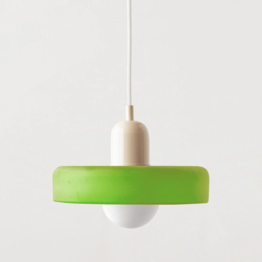 Bauhaus Pendelleuchte | Hängelampe aus Glas für Esszimmer 21