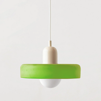 Bauhaus Pendelleuchte | Hängelampe aus Glas für Esszimmer 21