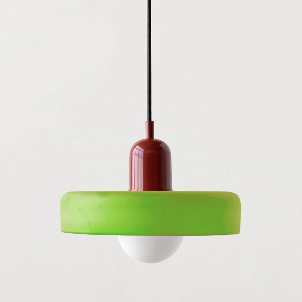 Bauhaus Pendelleuchte | Hängelampe aus Glas für Esszimmer 23