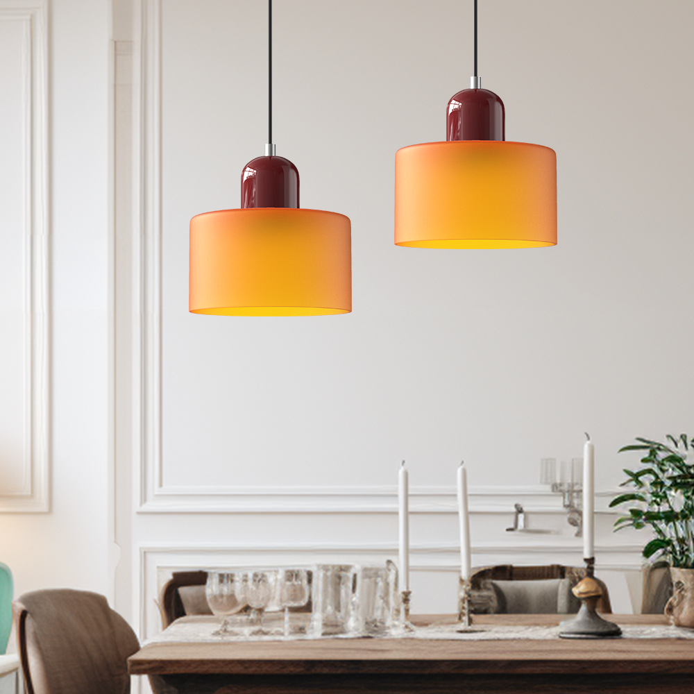 Bauhaus Pendelleuchte | Moderne Hängelampe für Esstisch 2