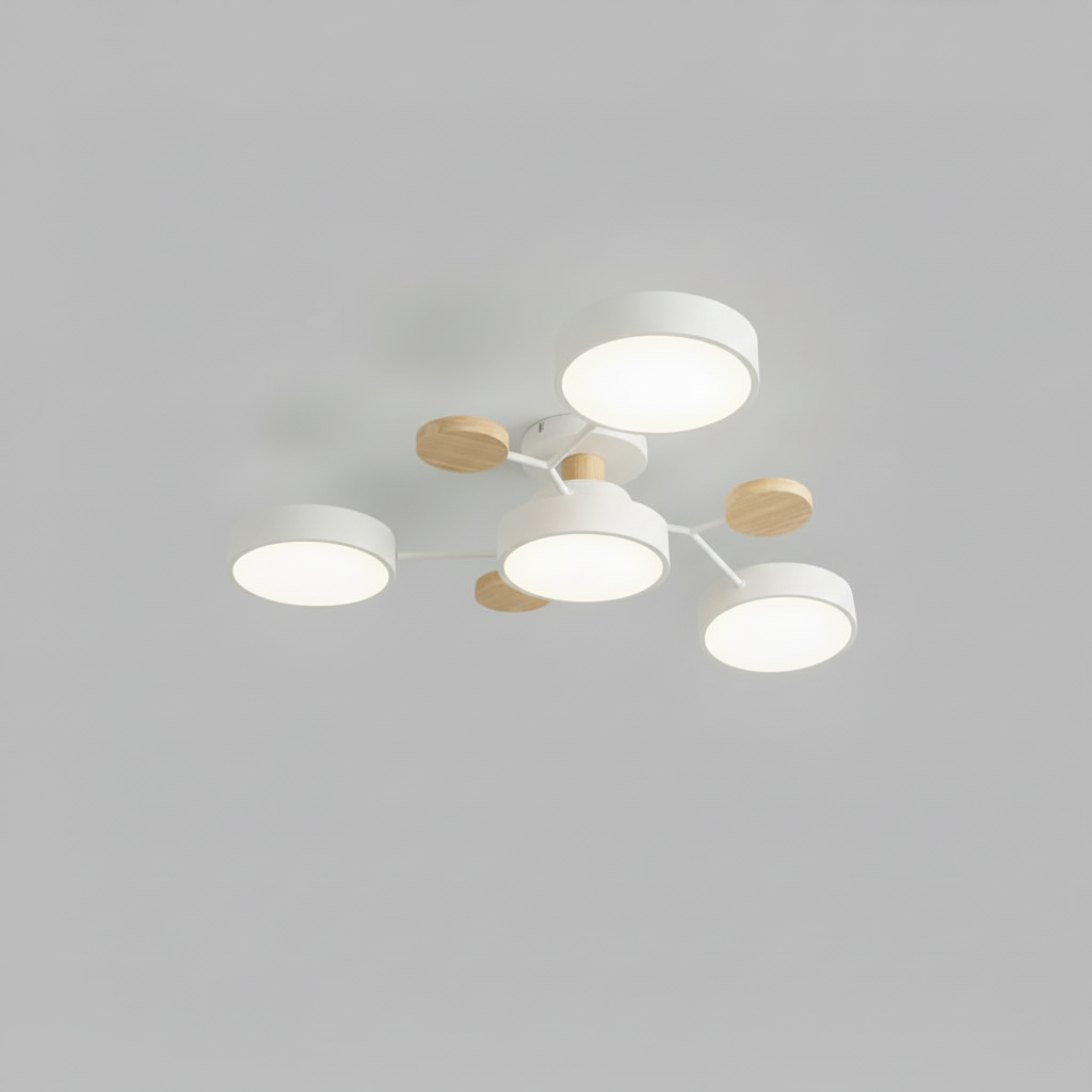 Clion Circa | Runde LED Deckenleuchte für Wohnzimmer