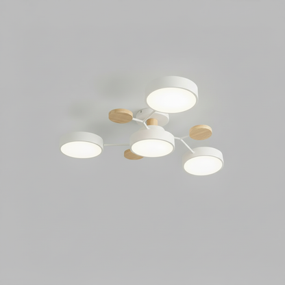 Clion Circa | Runde LED Deckenleuchte für Wohnzimmer