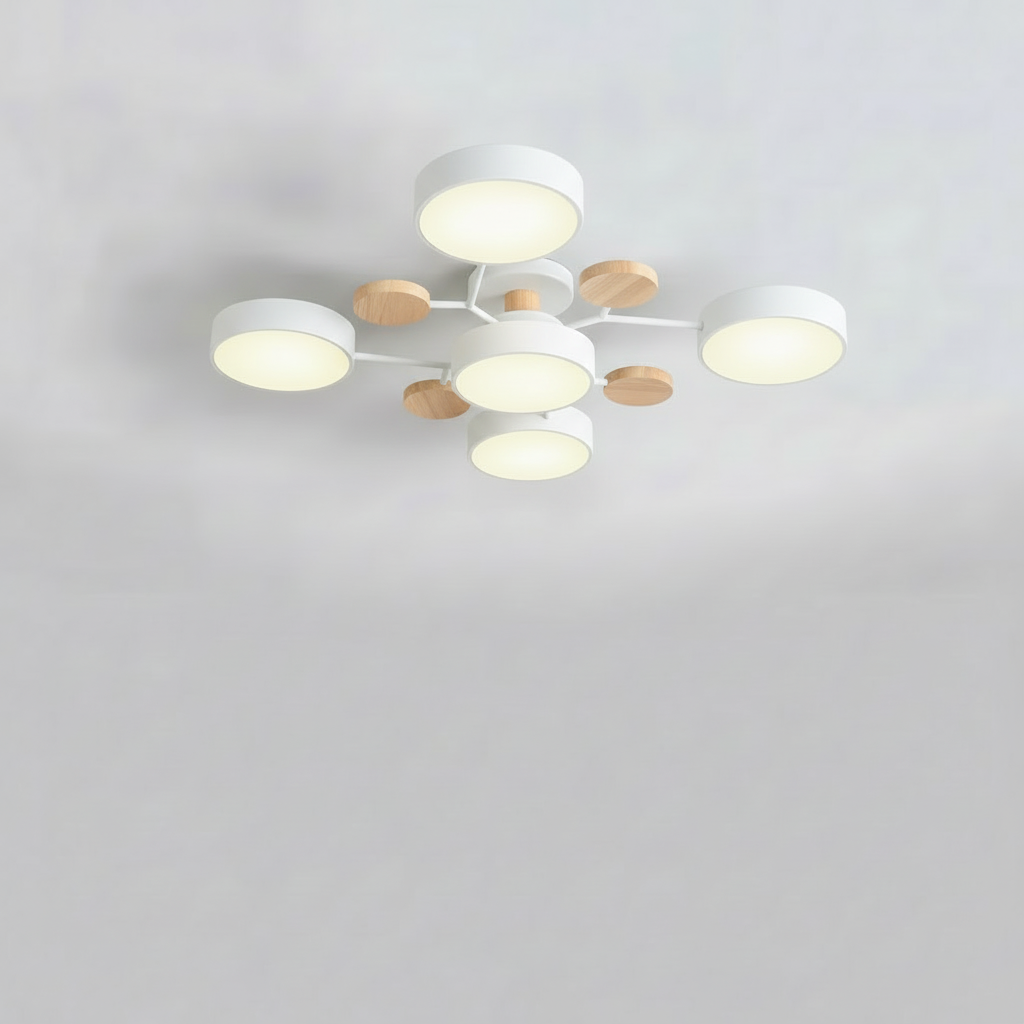 Clion Circa | Runde LED Deckenleuchte für Wohnzimmer
