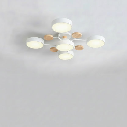 Clion Circa | Runde LED Deckenleuchte für Wohnzimmer