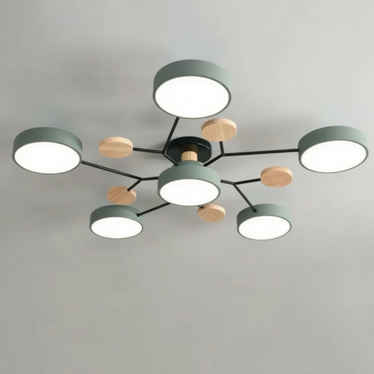 Clion Circa | Runde LED Deckenleuchte für Wohnzimmer