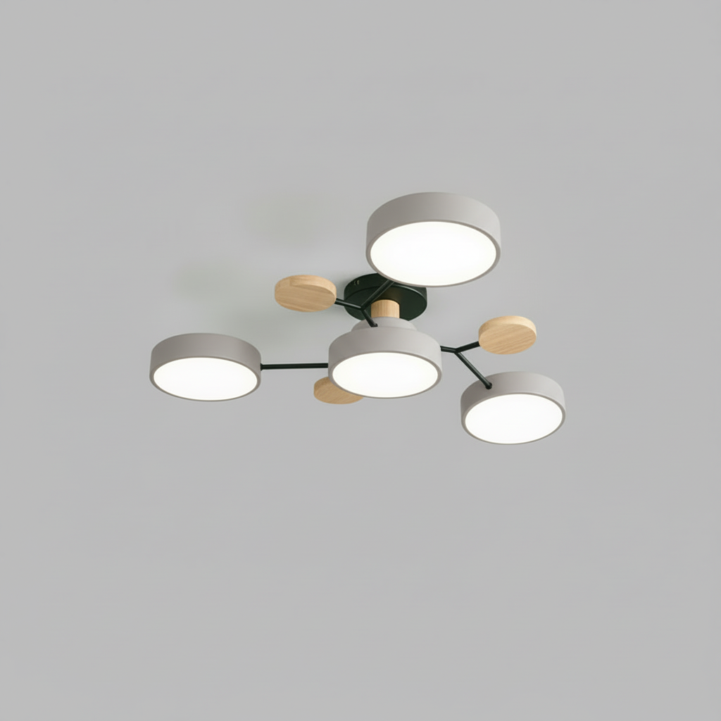 Clion Circa | Runde LED Deckenleuchte für Wohnzimmer