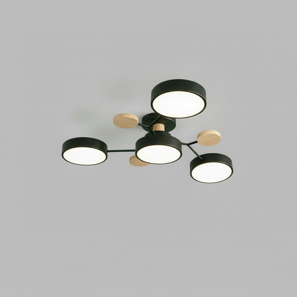 Clion Circa | Runde LED Deckenleuchte für Wohnzimmer