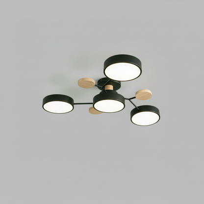 Clion Circa | Runde LED Deckenleuchte für Wohnzimmer
