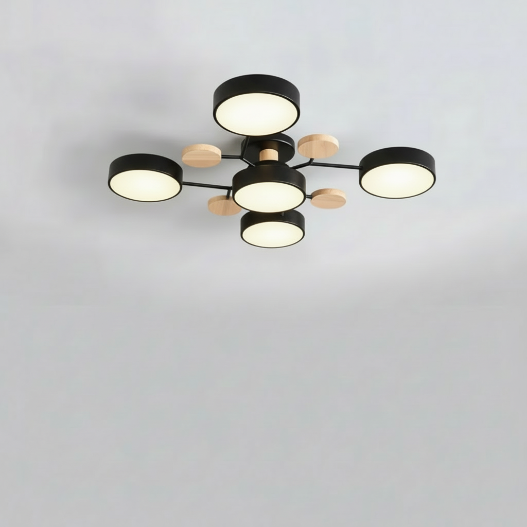 Clion Circa | Runde LED Deckenleuchte für Wohnzimmer