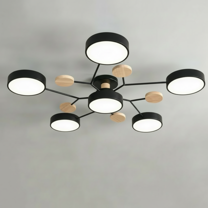Clion Circa | Runde LED Deckenleuchte für Wohnzimmer