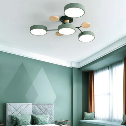 Clion Circa | Runde LED Deckenleuchte für Wohnzimmer 0