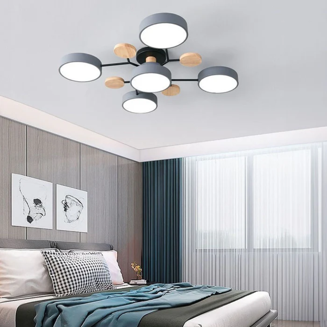 Clion Circa | Runde LED Deckenleuchte für Wohnzimmer 5