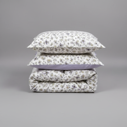 Dewn | Weiche Bettdecke mit Blumenmuster für Sommer und Winter