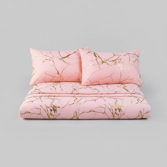 Marmor-Bettbezug | Premium Bettwäsche für Komfort